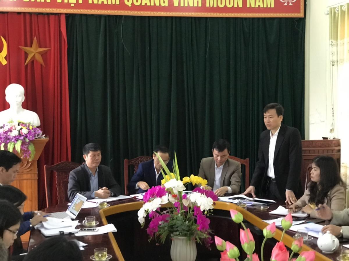 Đồng chí Lê Văn Bình phát biểu chỉ đạo tại Hội Nghị